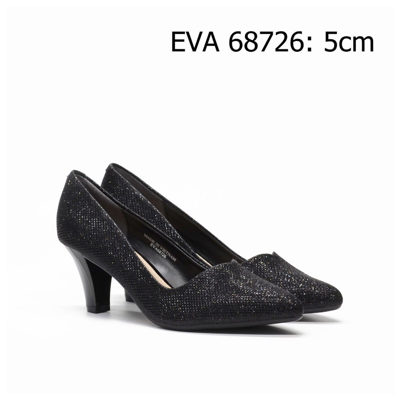 Giày công sở EVA68672 cao 5cm, thiết kế trẻ trung, nữ tính